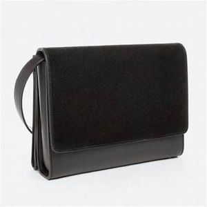 Everlane Petra Black Leather Crossbody